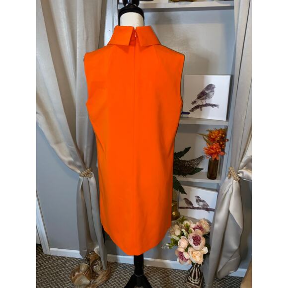 Alex Marie Stunning Sophisticated 10 Mock Neck Sleeveless Back Zip Lined Dress - Picture 8 of 12